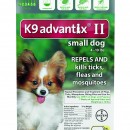 K-9 Advantix  II  0-10   green   12 packs